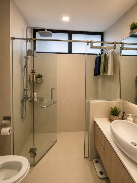 Fernwood Towers, 28 Fernwood Terrace, 3 Bedrooms, 1,195 sqft, Condominium For Sale, by Puran Kaur, 500127846 - Bathroom - PropertyGuru.com.sg