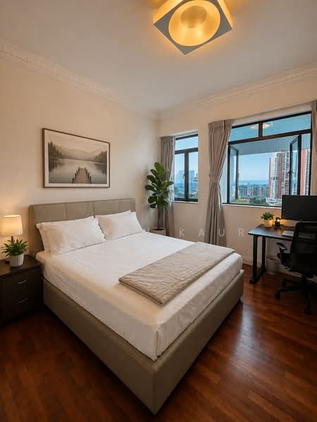 Fernwood Towers, 28 Fernwood Terrace, 3 Bedrooms, 1,195 sqft, Condominium For Sale, by Puran Kaur, 500127846 - Sea Facing Master Bdrm - PropertyGuru.com.sg