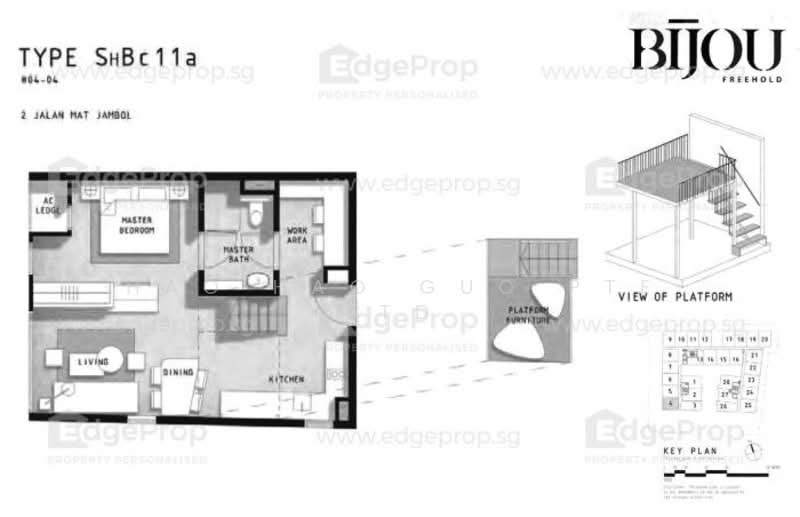 Bijou, 2 Jalan Mat Jambol, 2 Bedrooms, 560 sqft, Condominium For Rent, by ANDY HUANG, 500127882 - PropertyGuru.com.sg
