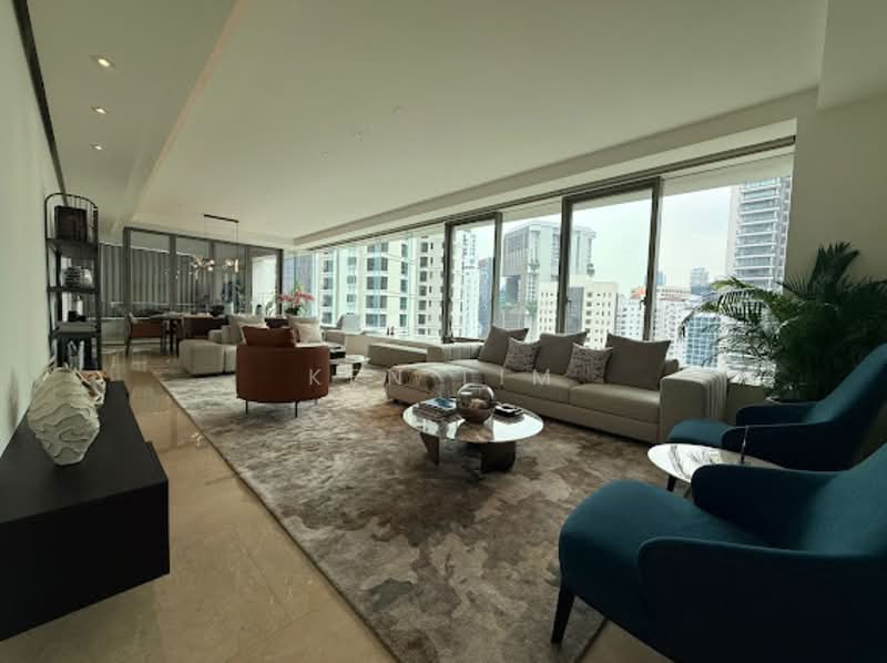 Ardmore Residence, 7 Ardmore Park, 4 Bedrooms, 3,186 sqft, Condominium For Rent, by Ken Lim, 500127895 - Living Room - PropertyGuru.com.sg