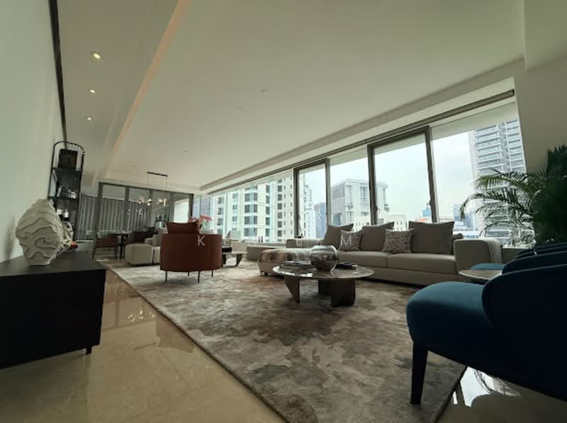 Ardmore Residence, 7 Ardmore Park, 4 Bedrooms, 3,186 sqft, Condominium For Rent, by Ken Lim, 500127895 - Living Room - PropertyGuru.com.sg