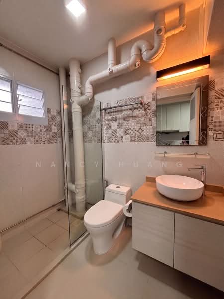 958 Hougang Street 91, 958 Hougang Street 91, 3 Bedrooms, 1,248 sqft, HDB Flat For Sale, by Nancy Huang, 500127898 - Common Bathroom - PropertyGuru.com.sg