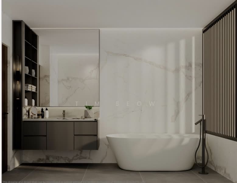 New Semid@Dunbar walk, Dunbar walk, 7 Bedrooms, 8,500 sqft, Semi-Detached House For Sale, by Tim Seow, 500127902 - Bathroom - PropertyGuru.com.sg