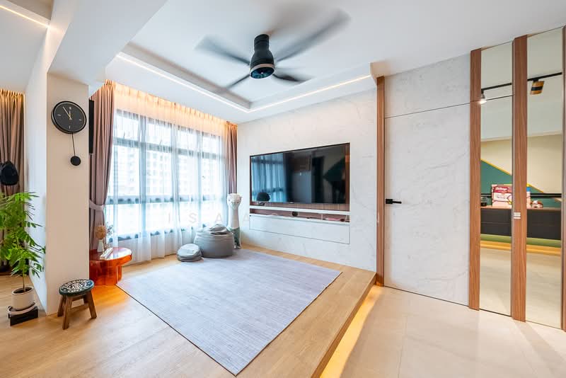 415D Northshore Drive, 415D Northshore Drive, 3 Bedrooms, 1,022 sqft, HDB Flat For Sale, by Isaac Tan, 500127904 - Living Room - PropertyGuru.com.sg