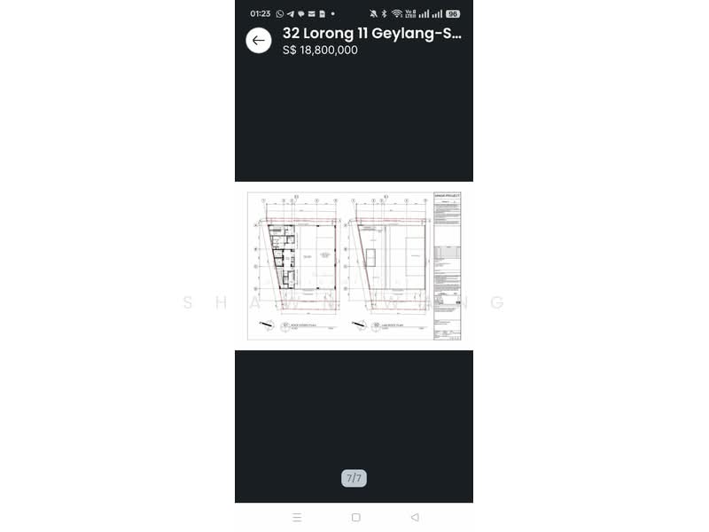 32 LORONG 11 GEYLANG, GEYLANG LORONG 11, 4,154 sqft, Land with Building / En-bloc For Sale, by Shawn Wang, 500127914 - CommercialGuru.com.sg