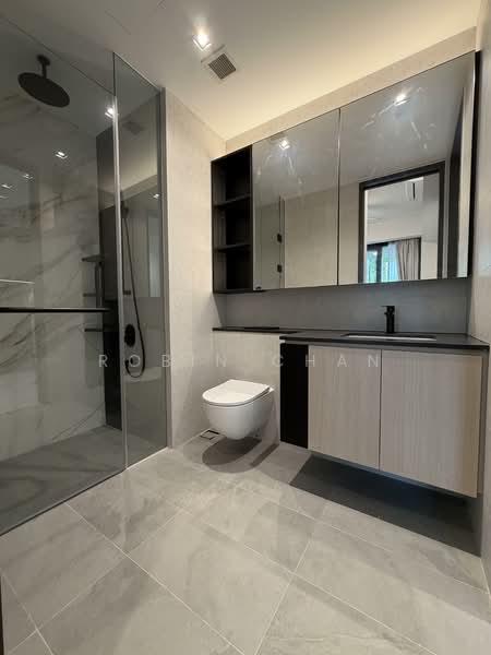Jervois Mansion, 8 Jervois Close, 1 Bedroom, 495 sqft, Condominium For Rent, by Robin Chan, 500127954 - Bathroom - PropertyGuru.com.sg