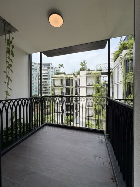 Jervois Mansion, 8 Jervois Close, 1 Bedroom, 495 sqft, Condominium For Rent, by Robin Chan, 500127954 - Balcony - PropertyGuru.com.sg