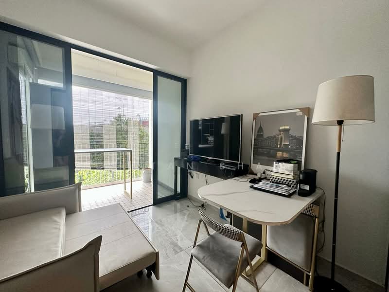 The Verandah Residences, 227 Pasir Panjang Road, 1 Bedroom, 463 sqft, Condominium For Rent, by Chetan Shah, 500128006 - Living Room - PropertyGuru.com.sg