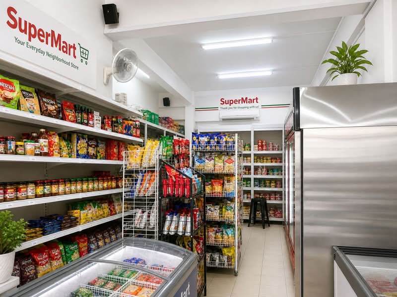 Mini Mart at Laguna Park, , 400 sqft, Shop / Shophouse For Rent, by Alvin Tan, 500128122 - Interior - CommercialGuru.com.sg