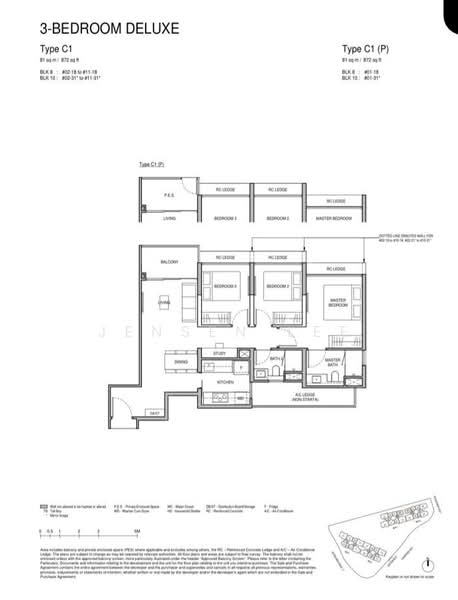 Norwood Grand, 10 Champions Way, 3 Bedrooms, 872 sqft, Condominium For Sale, by Jensen Lee, 500128178 - PropertyGuru.com.sg