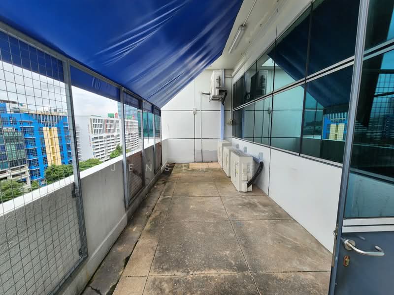 Toh Guan Centre, 21 Toh Guan Road East, 2,433 sqft, Factory / Workshop (B2) For Sale, by Jensen Lee, 500128200 - Balcony - CommercialGuru.com.sg