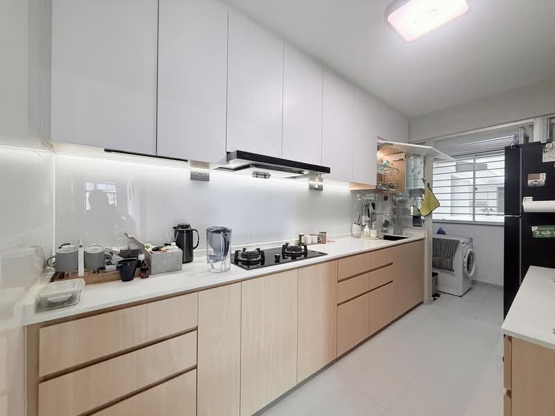 470A Upper Serangoon Crescent, 470A Upper Serangoon Crescent, 3 Bedrooms, 969 sqft, HDB Flat For Rent, by Wendi Sim, 500128237 - Kitchen - PropertyGuru.com.sg