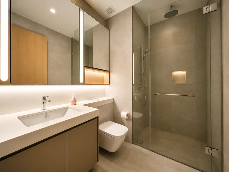 The Arden, 2 Phoenix Road, 2 Bedrooms, 657 sqft, Condominium For Rent, by Kevin Li, 500128238 - Bathroom - PropertyGuru.com.sg