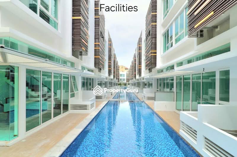 D28 - fr $999psf - 5bed 4bath - Cluster Landed (LH) Yio Chu Kang Seletar Ang Mo Kio - Poly MRT Mall, , 5 Bedrooms, 3,000 sqft, Cluster House For Sale, by Roy Low, 500128315 - Exterior - PropertyGuru.com.sg