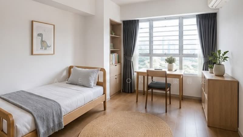 422A Northshore Drive, 422A Northshore Drive, 3 Bedrooms, 1,216 sqft, HDB Flat For Sale, by Grace  LIONG 梁礜從, 500128316 - Bedroom - PropertyGuru.com.sg