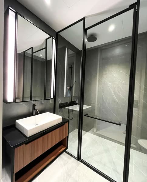Petit Jervois, 33 Jervois Road, 2 Bedrooms, 1,001 sqft, Condominium For Rent, by Delvin Lim, 500128372 - Bathroom - PropertyGuru.com.sg