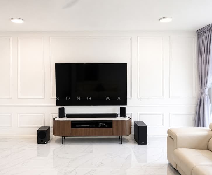 422B Northshore Drive, 422B Northshore Dr, 3 Bedrooms, 1,216 sqft, HDB Flat For Sale, by Song Wanqi, 500128375 - Living Room - PropertyGuru.com.sg