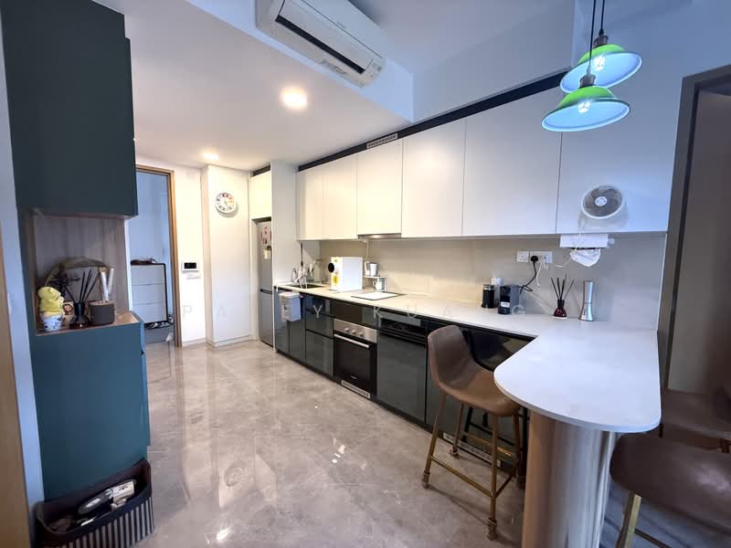 The Essence, 1 Chong Kuo Road, 2 Bedrooms, 700 sqft, Condominium For Rent, by Paley Kuang, 500128428 - Kitchen - PropertyGuru.com.sg