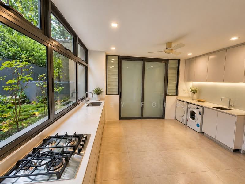A Rare Architectural Masterpiece — Ultra-Modern GCB in Prestigious King Albert Park, , 5 Bedrooms, 10,500 sqft, Good Class Bungalow For Rent, by Shirley Fong, 500128468 - Kitchen - PropertyGuru.com.sg