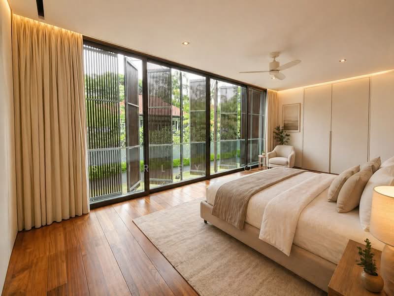 A Rare Architectural Masterpiece — Ultra-Modern GCB in Prestigious King Albert Park, , 5 Bedrooms, 10,500 sqft, Good Class Bungalow For Rent, by Shirley Fong, 500128468 - Bedroom - PropertyGuru.com.sg