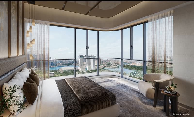 One Marina Gardens, 3 Marina Gardens Lane, 2 Bedrooms, 646 sqft, Apartment For Sale, by Sam Koh, 500128484 - Bedroom - PropertyGuru.com.sg
