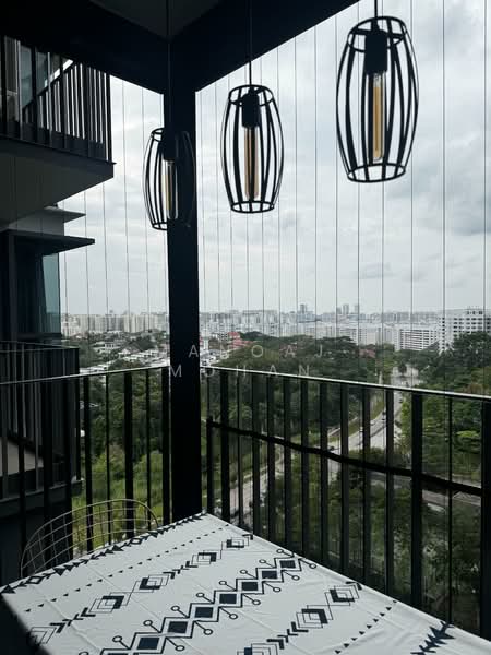 Foresque Residences, 101 Petir Road, 2 Bedrooms, 711 sqft, Condominium For Sale, by Manoaj Mohan, 500128526 - Balcony - PropertyGuru.com.sg