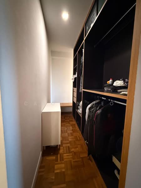 Seasons View, 5 Pemimpin Drive, 2 Bedrooms, 969 sqft, Condominium For Sale, by Carolyn Teo, 500128537 - Master Bedroom Walk-In Wardrobe - PropertyGuru.com.sg