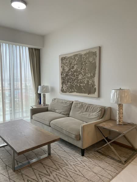 Marina One Residences, 21 Marina Way, 2 Bedrooms, 1,141 sqft, Condominium For Rent, by Faith Quek, 500128555 - Living Room - PropertyGuru.com.sg