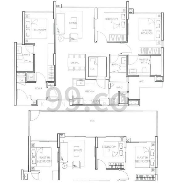 Prive, 33 Punggol Field, 3 Bedrooms, 1,496 sqft, Executive Condominium For Sale, by Kenny Poh, 500128563 - PropertyGuru.com.sg