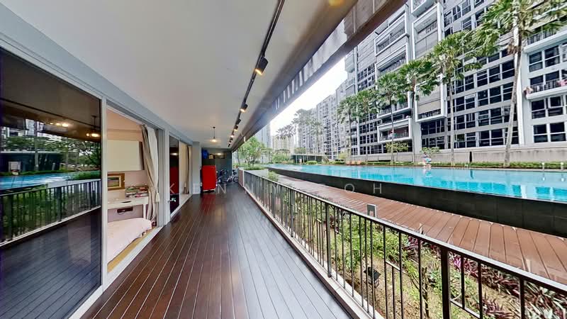 Prive, 33 Punggol Field, 3 Bedrooms, 1,496 sqft, Executive Condominium For Sale, by Kenny Poh, 500128563 - Balcony - PropertyGuru.com.sg