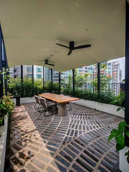 Jervois Mansion, 8 Jervois Close, 1 Bedroom, 495 sqft, Condominium For Rent, by Tiffany Tao 陶虹, 500128612 - Balcony - PropertyGuru.com.sg