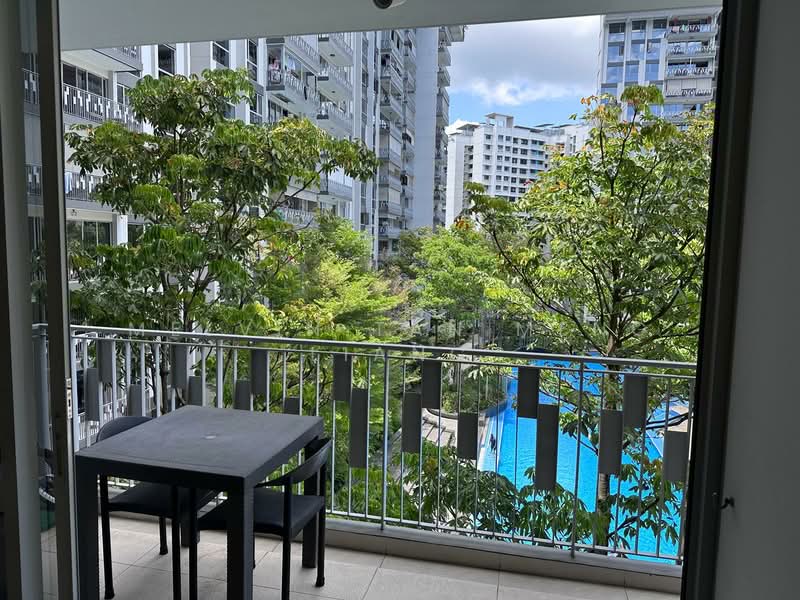 FLO Residence, Punggol Field Walk, 4 Bedrooms, 1,227 sqft, Condominium For Rent, by Melvin Tan Meng Liang, 500128632 - Balcony - PropertyGuru.com.sg