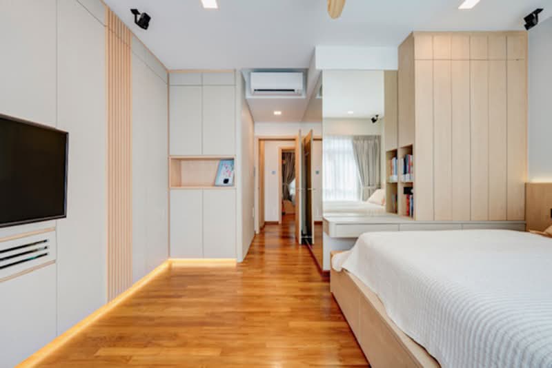 Palm Grove Regency, Palm Grove Avenue, 5 Bedrooms, 2,939 sqft, Terraced House For Sale, by Nellie Law, 500128645 - Master Bedroom - PropertyGuru.com.sg