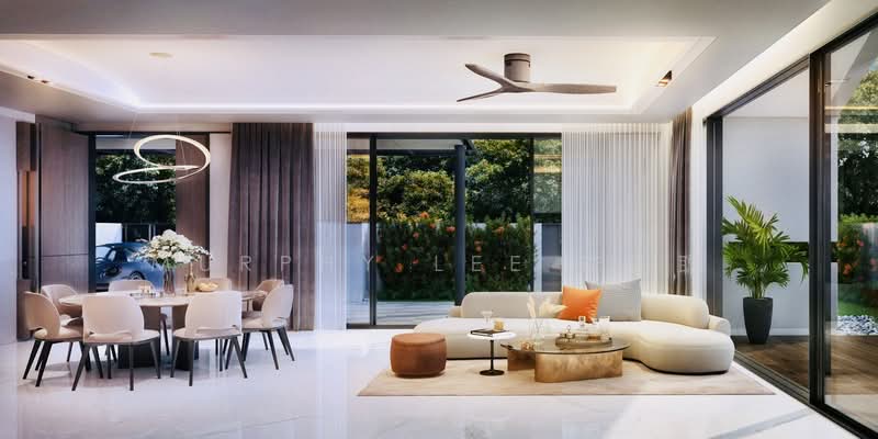 Villas @ Greenbank Park, 50 Greenbank Park, 5 Bedrooms, 5,446 sqft, Semi-Detached House For Sale, by Murphy Lee 李国聪, 500128676 - Living Room - PropertyGuru.com.sg