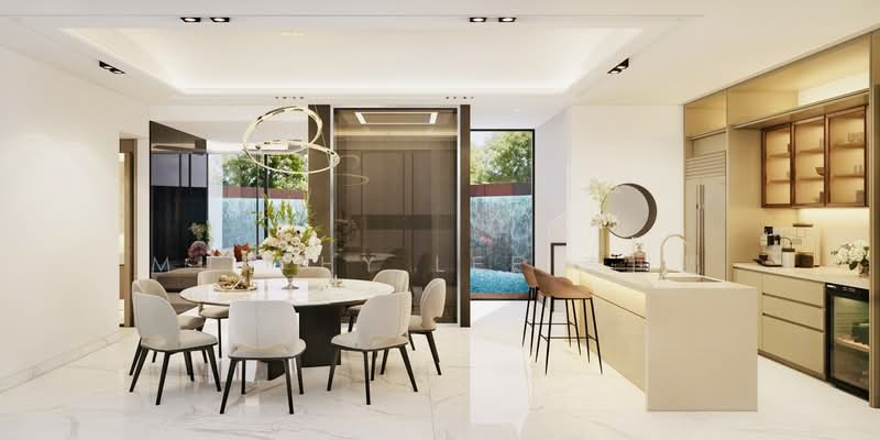 Villas @ Greenbank Park, 50 Greenbank Park, 5 Bedrooms, 5,436 sqft, Semi-Detached House For Sale, by Murphy Lee 李国聪, 500128709 - Kitchen - PropertyGuru.com.sg