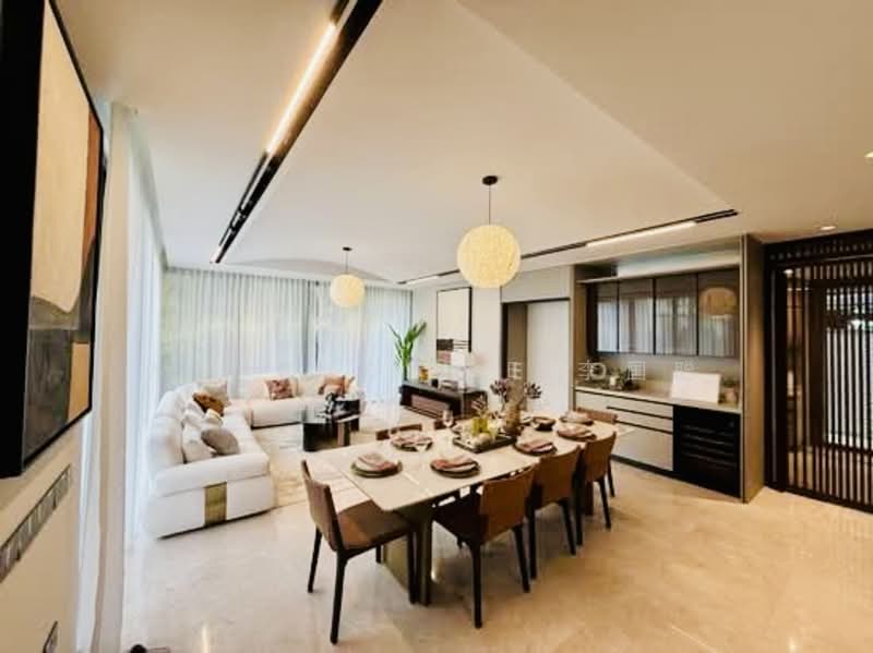 Villas @ Greenbank Park, 50 Greenbank Park, 5 Bedrooms, 5,436 sqft, Semi-Detached House For Sale, by Murphy Lee 李国聪, 500128709 - Living Room - PropertyGuru.com.sg