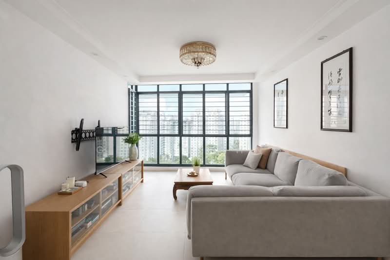 186 Punggol Central, 186 Punggol Central, 3 Bedrooms, 1,377 sqft, HDB Flat For Sale, by Gerald Phng, 500128717 - Living Room - PropertyGuru.com.sg