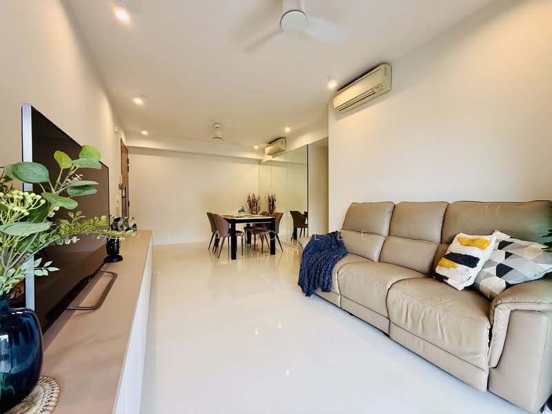 The Topiary, 19 Fernvale Lane, 3 Bedrooms, 1,055 sqft, Executive Condominium For Sale, by Isaac Lee, 500128813 - Living Room - PropertyGuru.com.sg