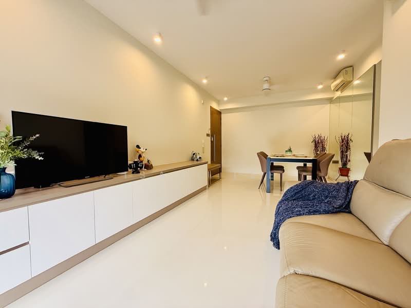 The Topiary, 19 Fernvale Lane, 3 Bedrooms, 1,055 sqft, Executive Condominium For Sale, by Isaac Lee, 500128813 - Living Room - PropertyGuru.com.sg