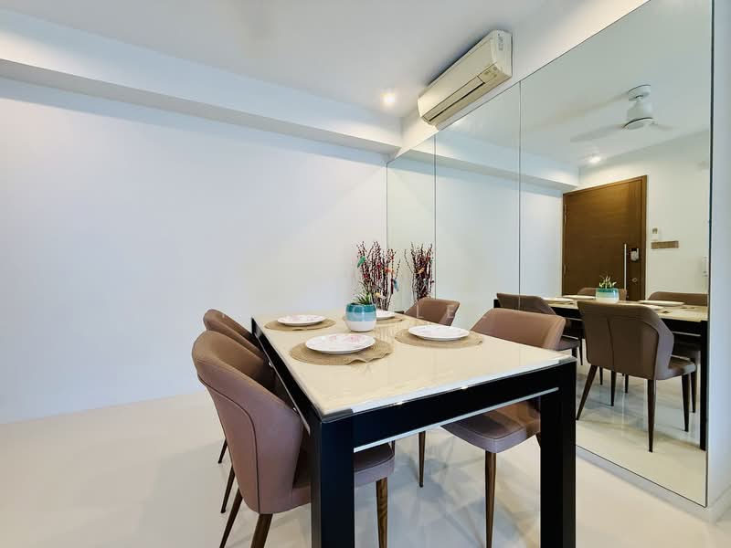 The Topiary, 19 Fernvale Lane, 3 Bedrooms, 1,055 sqft, Executive Condominium For Sale, by Isaac Lee, 500128813 - Dining Room - PropertyGuru.com.sg