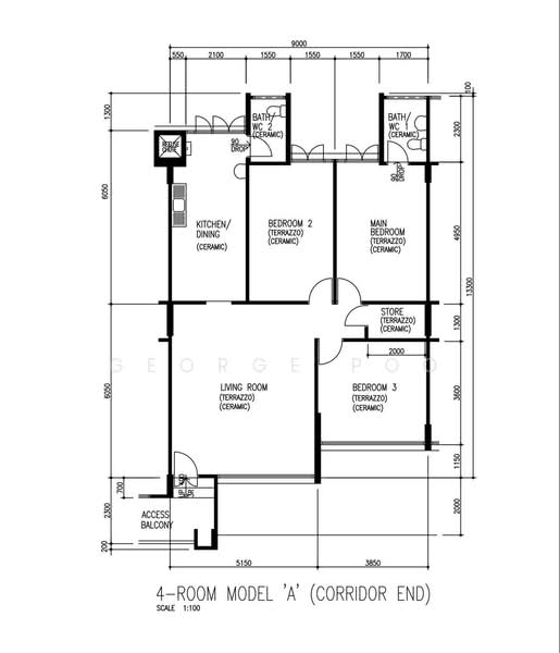 784 Yishun Avenue 2, 784 Yishun Avenue 2, 3 Bedrooms, 1,162 sqft, HDB Flat For Sale, by George Poo, 500128814 - PropertyGuru.com.sg