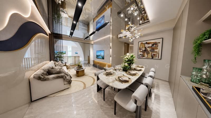 Norwood Grand, 8 Champions Way, 4 Bedrooms, 1,313 sqft, Condominium For Sale, by Yong Wee Foong 杨伟锋, 500128825 - Living Room - PropertyGuru.com.sg