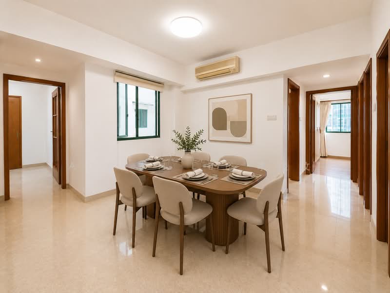 Palm Gardens, 2D Hong San Walk, 4 Bedrooms, 1,216 sqft, Condominium For Sale, by Adrian Lee 李俊汶, 500128846 - Dining Room - PropertyGuru.com.sg