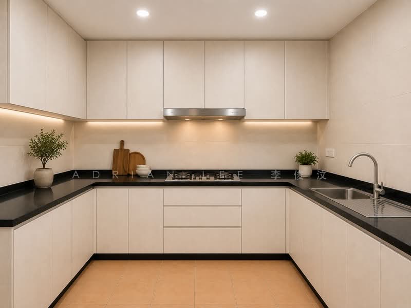 Palm Gardens, 2D Hong San Walk, 4 Bedrooms, 1,216 sqft, Condominium For Sale, by Adrian Lee 李俊汶, 500128846 - Kitchen - PropertyGuru.com.sg