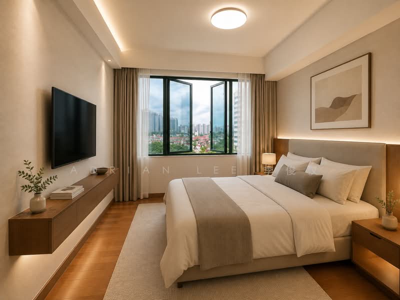 Palm Gardens, 2D Hong San Walk, 4 Bedrooms, 1,216 sqft, Condominium For Sale, by Adrian Lee 李俊汶, 500128846 - Bedroom - PropertyGuru.com.sg