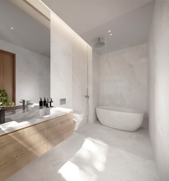 Joo Chiat Katong D15 New Terrace, Everitt Langsat Koon Seng, 5 Bedrooms, 4,500 sqft, Terraced House For Sale, by Daphne Tan, 500128864 - Bathroom - PropertyGuru.com.sg
