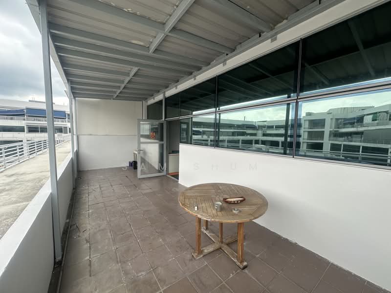 Northstar @ Amk, 7030 Ang Mo Kio Avenue 5, 1,141 sqft, Light Industrial (B1) For Rent, by Sam Shum, 500128866 - Balcony - CommercialGuru.com.sg