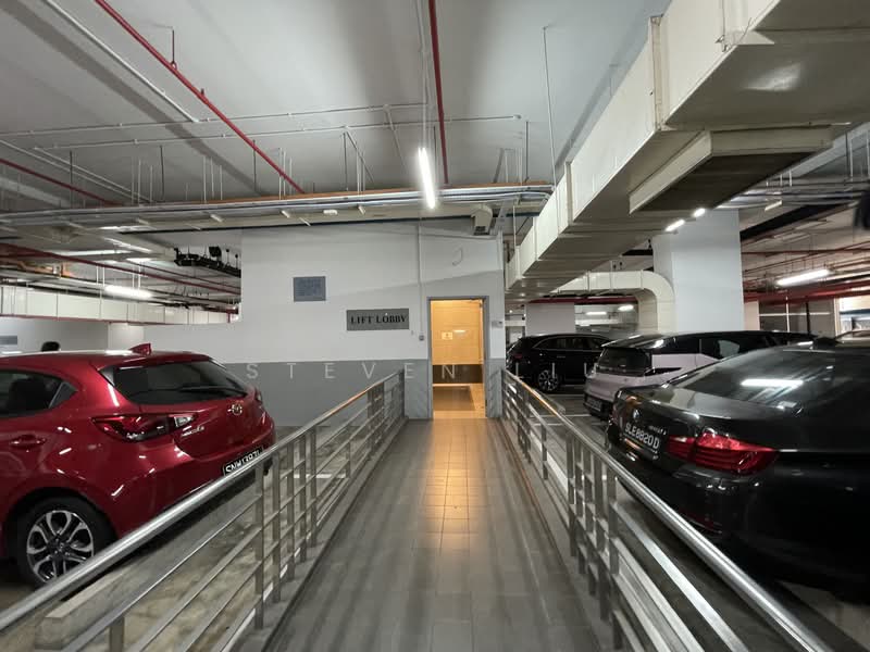Tagore Building, 6 Tagore Drive, 2,530 sqft, Light Industrial (B1) For Sale, by Steven Liu, 500128886 - Car Park - CommercialGuru.com.sg