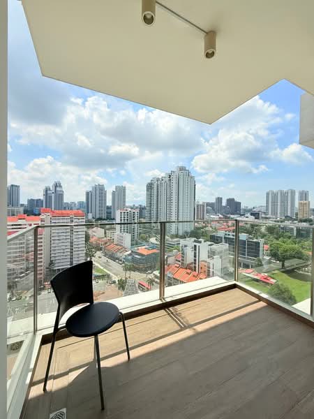 Uptown @ Farrer, 2  Perumal Road Singapore, 2 Bedrooms, 527 sqft, Condominium For Sale, by CHERMAINE Koh Lay Cheng, 500128896 - Balcony - PropertyGuru.com.sg