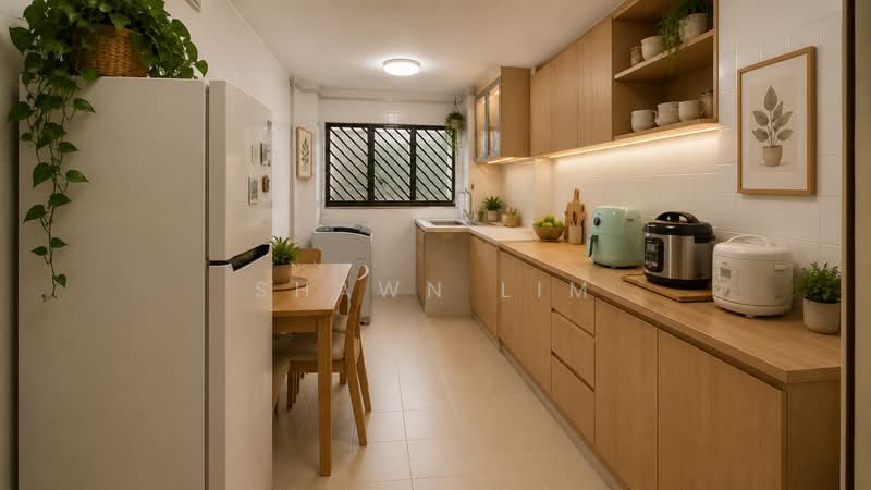 251 Bangkit Road, 251 Bangkit Road, 3 Bedrooms, 1,108 sqft, HDB Flat For Sale, by Shawn Lim, 500129140 - Kitchen - PropertyGuru.com.sg